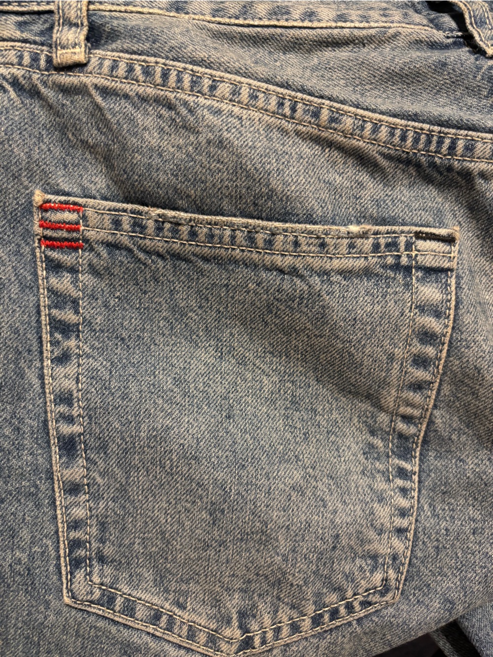 Urban Outfitters BDG High Rise Baggy Distressed Frayed Raw Hem Size 24 - Picture 11 of 15